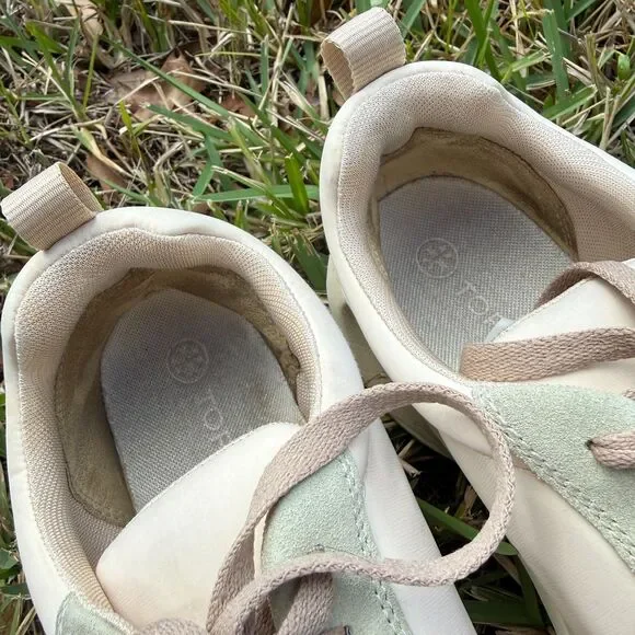 Tory Burch Good Luck Trainers Sneakers Size 10 - Picture 9 of 12